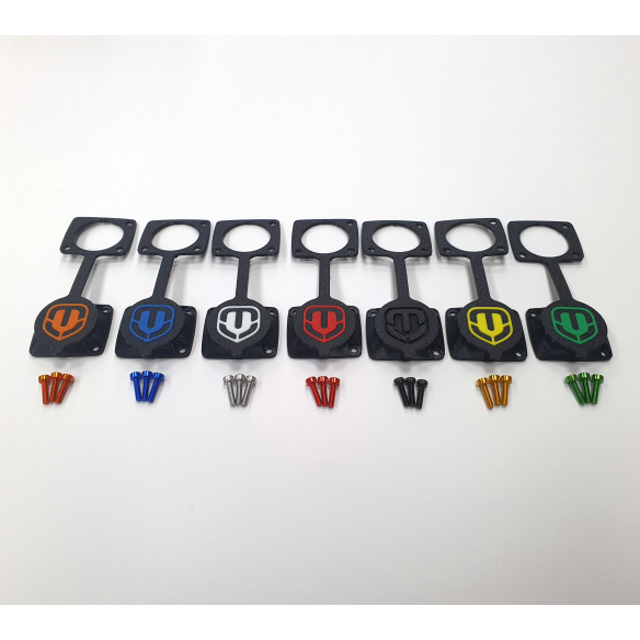 MONDRAKAP - Upgraded Hermetic Charging Port Cover for Mondraker with Colored Screws