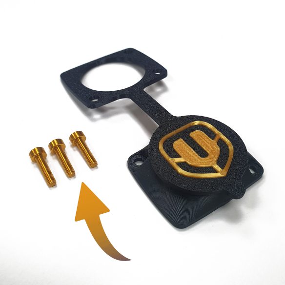 MONDRAKAP - Upgraded Hermetic Charging Port Cover for Mondraker with Colored Screws
