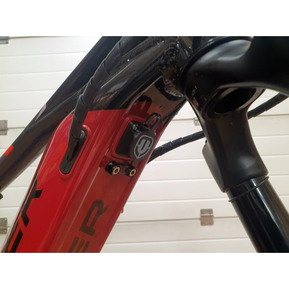 MONDRAKAP - Couvercle Hermétique Amélioré pour Port de Charge Mondraker avec Vis Colorées