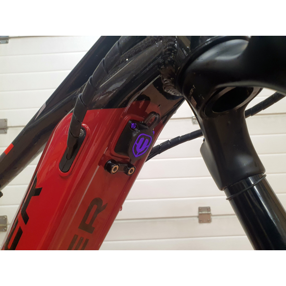 MONDRAKAP - Couvercle Hermétique Amélioré pour Port de Charge Mondraker avec Vis Colorées