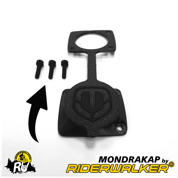 MONDRAKAP - Tapa para puerto de carga Mondraker Hermética Mejorada y tornillos de colores