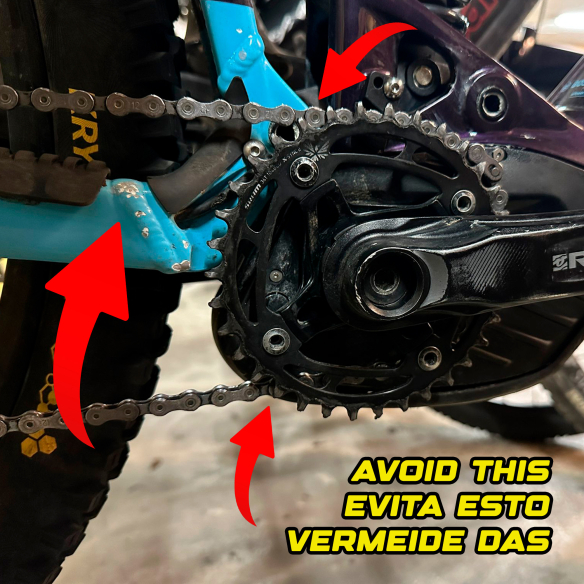CHAINDRAKER - Specific chain guide for Mondraker e-bikes