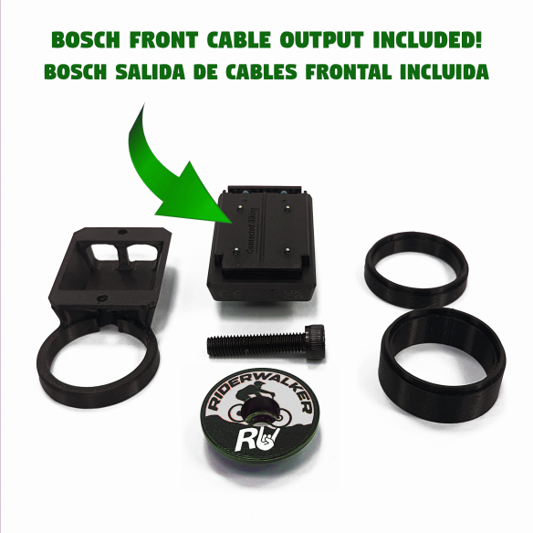 MASTERSTEM DUO - Supporto per Attacco Manubrio per Bosch KIOX 300 e KIOX 500 (Incluso Bosch EB13100009)