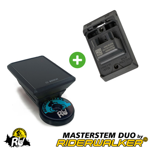 MASTERSTEM DUO - Supporto per Attacco Manubrio per Bosch KIOX 300 e KIOX 500 (Incluso Bosch EB13100009)