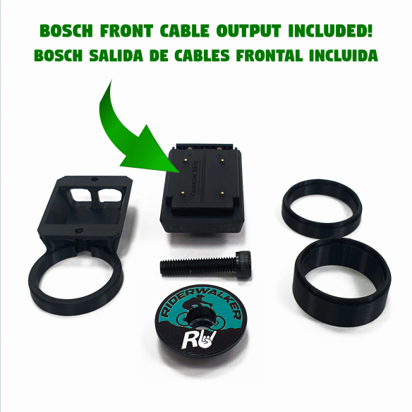 MASTERSTEM DUO - Supporto per Attacco Manubrio per Bosch KIOX 300 e KIOX 500 (Incluso Bosch EB13100009)