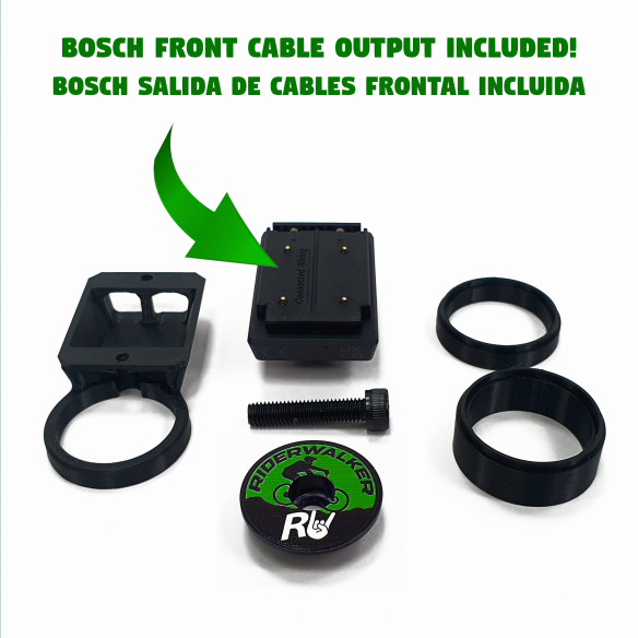 MASTERSTEM DUO - Supporto per Attacco Manubrio per Bosch KIOX 300 e KIOX 500 (Incluso Bosch EB13100009)