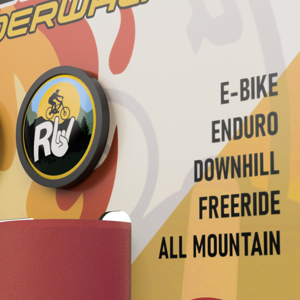 ENDUGRIPS PRORACE - Poignées VTT haute performance de 32mm d’épaisseur