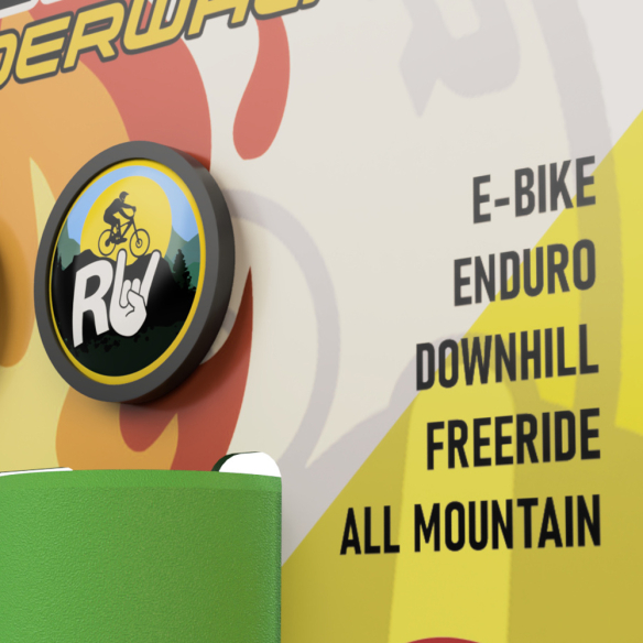 ENDUGRIPS PRORACE - Poignées VTT haute performance de 32mm d’épaisseur