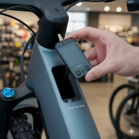 Bosch Kiox 400C Smart System Display (BRC3200) – eBike Screen with Navigation and USB-C
