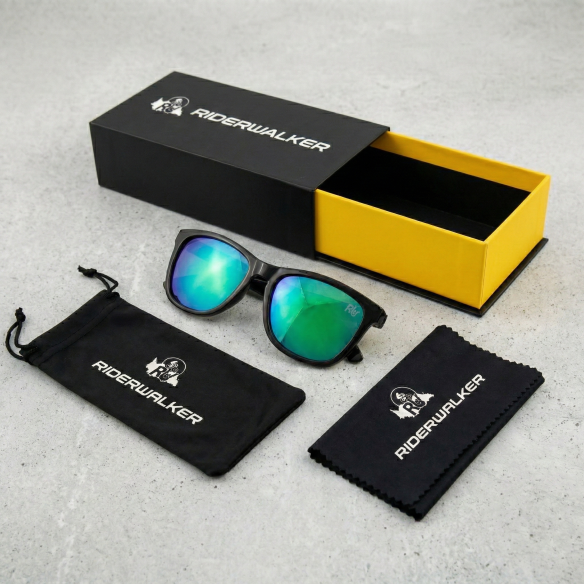 PADDOCK - Polarized Lifestyle Sunglasses - Matte Black Frame & Anti-Glare TAC Lenses