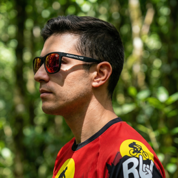 PADDOCK - Gafas de Sol Polarizadas Lifestyle - Montura Negra Mate & Lentes TAC Antirreflejos