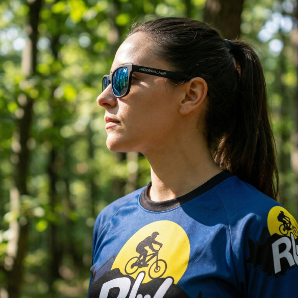 PADDOCK - Gepolariseerde Lifestyle Zonnebril - Mat Zwart Montuur & Ontspiegelde TAC Lenzen