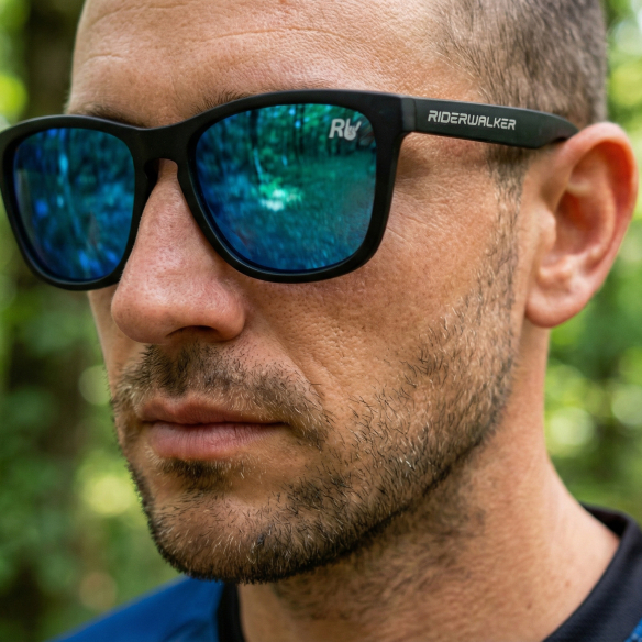 PADDOCK - Polarisierte Lifestyle Sonnenbrille - Mattschwarzer Rahmen & Entspiegelte TAC-Gläser