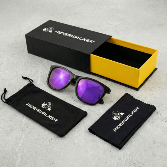 PADDOCK - Polarized Lifestyle Sunglasses - Matte Black Frame & Anti-Glare TAC Lenses