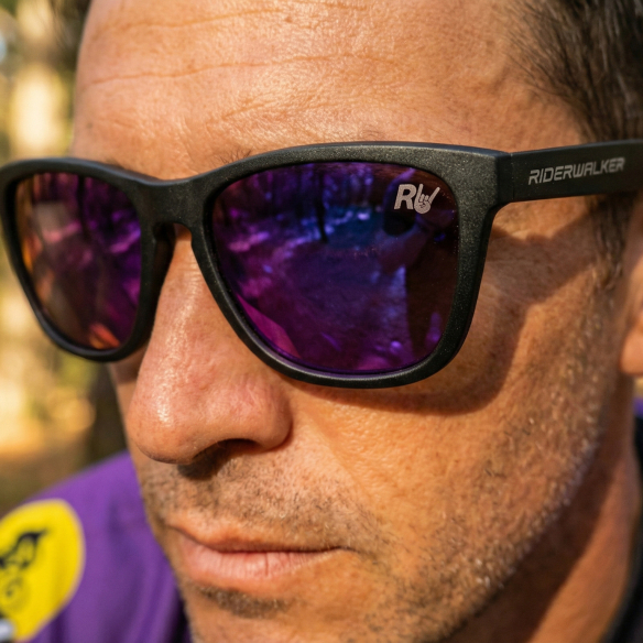 PADDOCK - Occhiali da Sole Lifestyle Polarizzati - Montatura Nero Opaco & Lenti TAC Antiriflesso