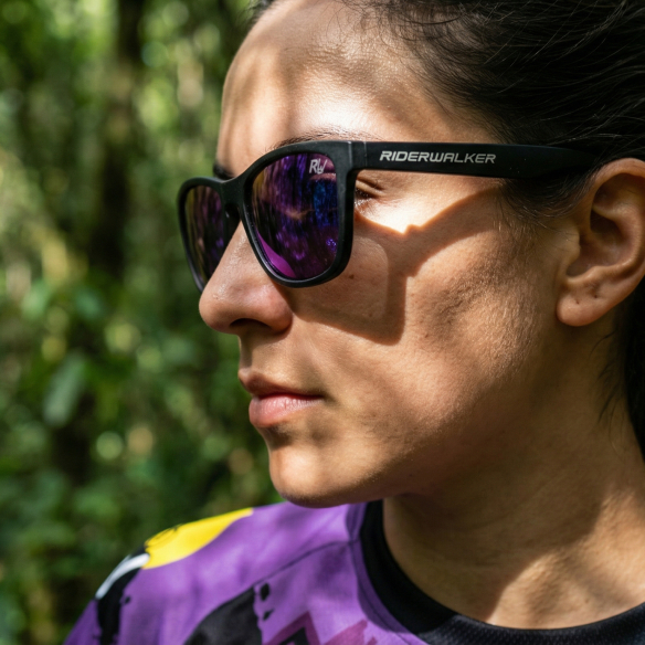 PADDOCK - Polarisierte Lifestyle Sonnenbrille - Mattschwarzer Rahmen & Entspiegelte TAC-Gläser