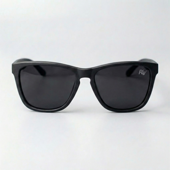 PADDOCK - Gafas de Sol Polarizadas Lifestyle - Montura Negra Mate & Lentes TAC Antirreflejos