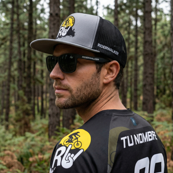 PADDOCK - Gafas de Sol Polarizadas Lifestyle - Montura Negra Mate & Lentes TAC Antirreflejos