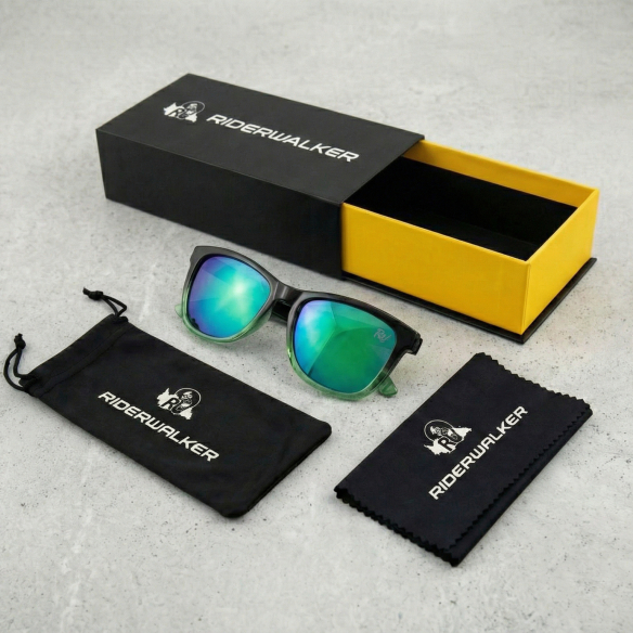 PODIUM - Gafas de Sol Polarizadas Lifestyle - Montura Bicolor & Lentes TAC Antirreflejos