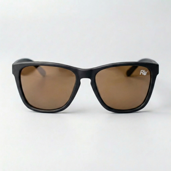 PADDOCK - Gafas de Sol Polarizadas Lifestyle - Montura Negra Mate & Lentes TAC Antirreflejos