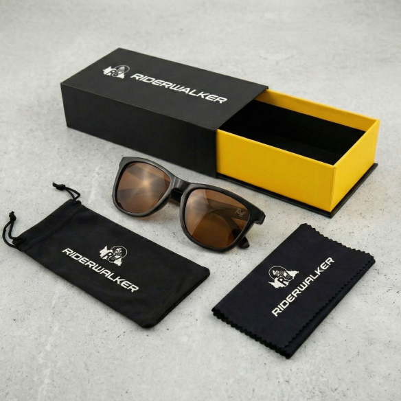 PADDOCK - Polarized Lifestyle Sunglasses - Matte Black Frame & Anti-Glare TAC Lenses