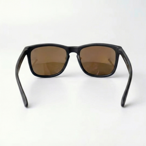 PADDOCK - Occhiali da Sole Lifestyle Polarizzati - Montatura Nero Opaco & Lenti TAC Antiriflesso