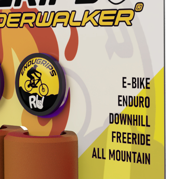 ENDUGRIPS PRORACE - High-performance MTB-handvatten van 32 mm dikte