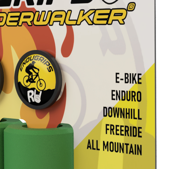 ENDUGRIPS PRORACE - High-performance MTB-handvatten van 32 mm dikte