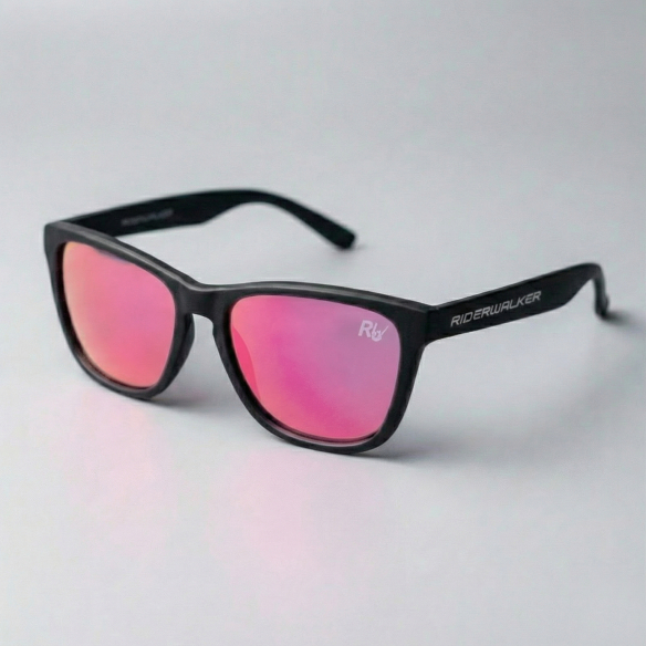 PADDOCK - Gafas de Sol Polarizadas Lifestyle - Montura Negra Mate & Lentes TAC Antirreflejos