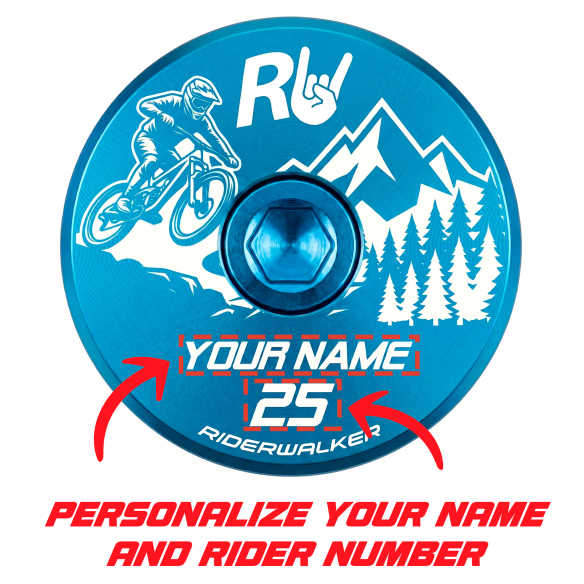 STEMCAP RIDER Headset Top Cap - Custom
