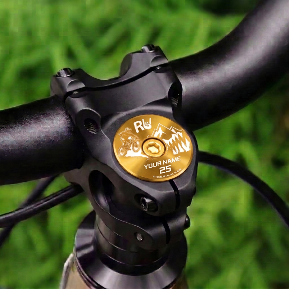 STEMCAP RIDER Headset Top Cap - Custom