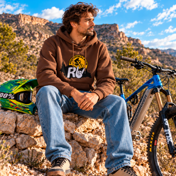 RIDERWALKER AFTER RIDE – Sweat MTB Premium Brodé