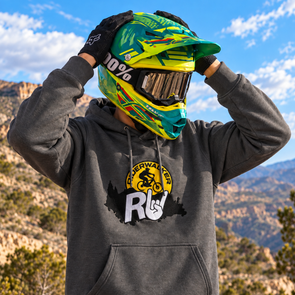 RIDERWALKER AFTER RIDE – Sudadera MTB Premium Bordada