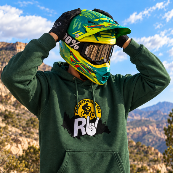 RIDERWALKER AFTER RIDE – Sudadera MTB Premium Bordada