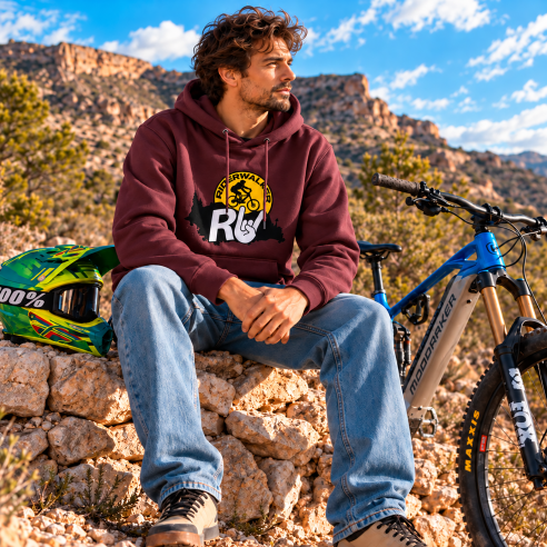 RIDERWALKER AFTER RIDE – Felpa MTB Premium...