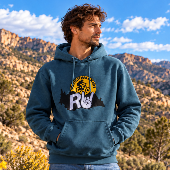 RIDERWALKER AFTER RIDE – Sudadera MTB Premium Bordada